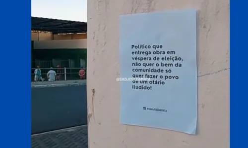 
                                        
                                            Moradores de São José da Mata deixam recado inusitado para políticos de Campina Grande
                                        
                                        