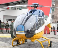 Helicóptero doado pela PRF ao governo da Paraíba será usado na região de Campina Grande