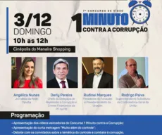 Fest Aruanda: CGU entrega premiação do concurso '1 Minuto Contra  a Corrupção' neste domingo
