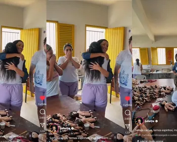 Juliette visita projeto de fabricação de bonecas feitas por detentas em presídio na Paraíba