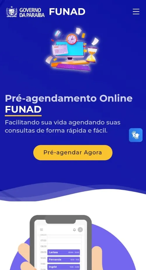 
				
					Funad lança plataforma digital para agendamento de consultas
				
				