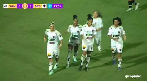 
				
					Copinha Feminina: Botafogo-PB sai na frente, mas leva virada e perde por para o Santos na estreia
				
				