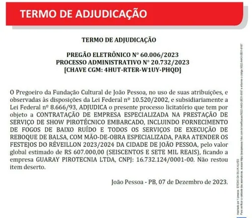 
				
					Vereadores não fecham consenso sobre projeto para proibir fogos barulhentos em João Pessoa
				
				