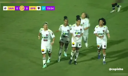 
				
					Copinha Feminina: Botafogo-PB sai na frente, mas leva virada e perde por para o Santos na estreia
				
				