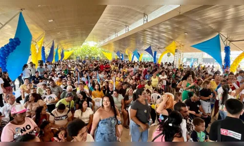 
				
					União Brasil faz 'festão' para filiar Bruno; Romero não vai e prefeito chega com Veneziano
				
				