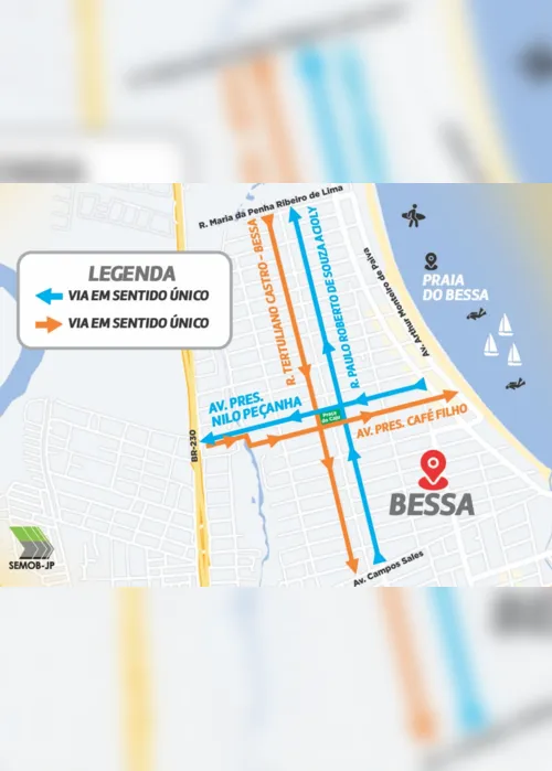 
                                        
                                            Binários do Bessa: veja como ficam as ruas após mudanças no trânsito
                                        
                                        