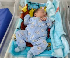 Primeiro bebê de 2024 nascido em Campina Grande é um menino