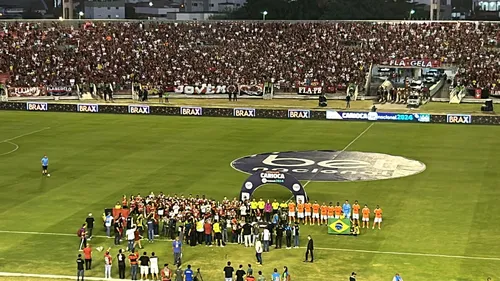 
				
					Nova Iguaçu x Flamengo: com mais de 16 mil pessoas no Almeidão, duelo termina empatado
				
				