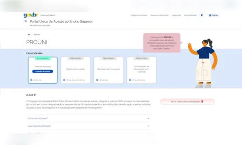 
				
					Inscrições no Prouni 2024 terminam nesta sexta-feira (2)
				
				