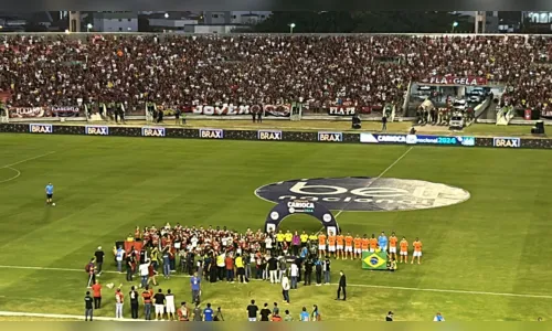 
				
					Nova Iguaçu x Flamengo: com mais de 16 mil pessoas no Almeidão, duelo termina empatado
				
				