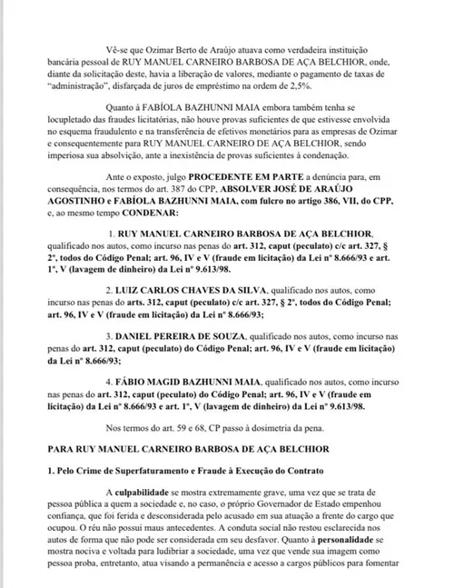 
				
					Caso Desk: Justiça condena deputado Ruy Carneiro por fraude, peculato e lavagem de dinheiro
				
				