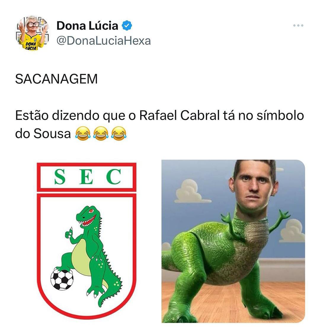 
                                        
                                            Classificação do Sousa na Copa do Brasil 2024 gera memes nas redes sociais; confira
                                        
                                        