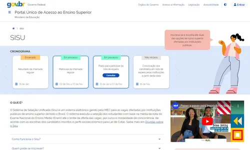 
                                        
                                            Inscrições na lista de espera do Sisu 2024 terminam nesta quarta-feira (7)
                                        
                                        