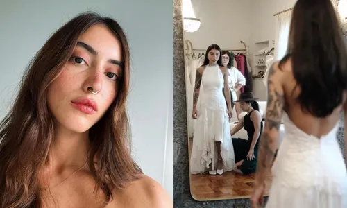 
                                        
                                            Maju Trindade veste vestido de estilista paraibana em festa de casamento
                                        
                                        