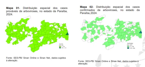 
				
					Municípios paraibanos subnotificam dados sobre dengue, chikungunya e zika
				
				