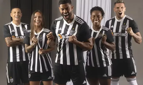 
                                        
                                            Atlético-MG apresenta novo uniforme para 2024 com Hulk de modelo
                                        
                                        