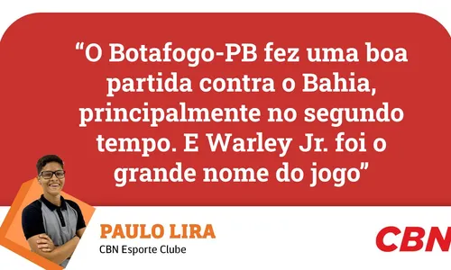 
                                        
                                            Botafogo-PB: Paulo Lira avalia a vitória do Belo sobre o Bahia, e vê a 1ª partida de Warley Jr. como boa
                                        
                                        