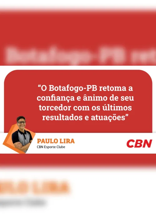 
                                        
                                            Botafogo-PB: Paulo Lira analisa que o Belo retomou a confiança e ânimo de seu torcedor com as últimas atuações
                                        
                                        