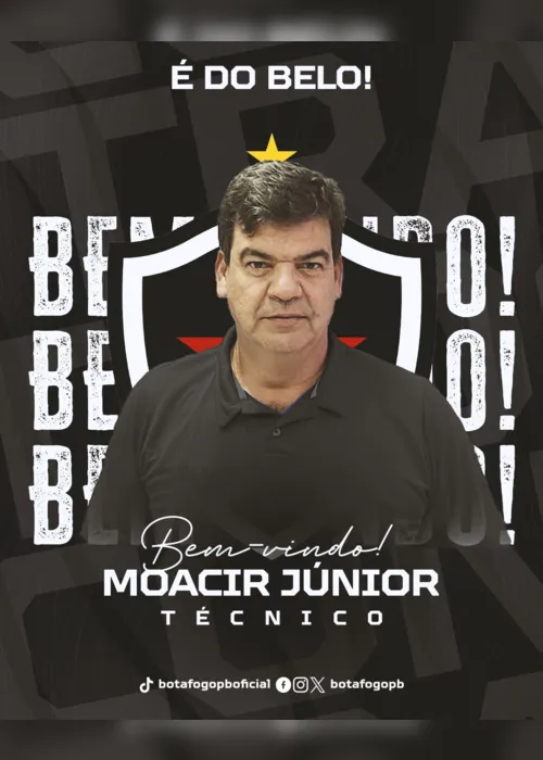 
                                        
                                            Moacir Júnior no Botafogo-PB: conheça o novo técnico do Belo para 2024
                                        
                                        