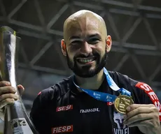 Thiaguinho é campeão de 2024 da Superliga Masculina de Vôlei com o Sesi-Bauru