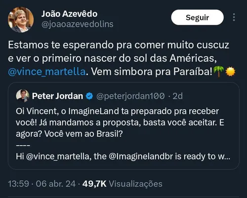 
				
					Vincent Martella no Brasil: ator de ‘Todo Mundo Odeia o Chris’ é confirmado no Imagineland 2024
				
				