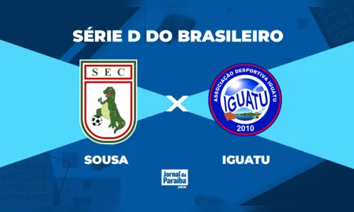 
				
					Sousa x Iguatu pela Série D 2024: equipes empatam em jogo morno no Marizão
				
				